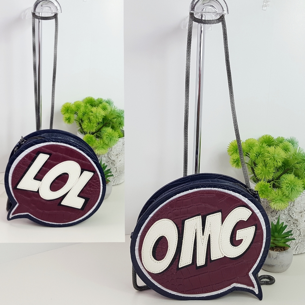 🔻Circus🔥Sam Edelman LOL/OMG❣ Speech Bubble Crossbody Bag